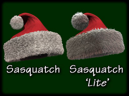 CGI XMas Cap for LightWave, with Sasquatch Fur!